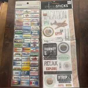 Travel/Vacation Sticker Bundle